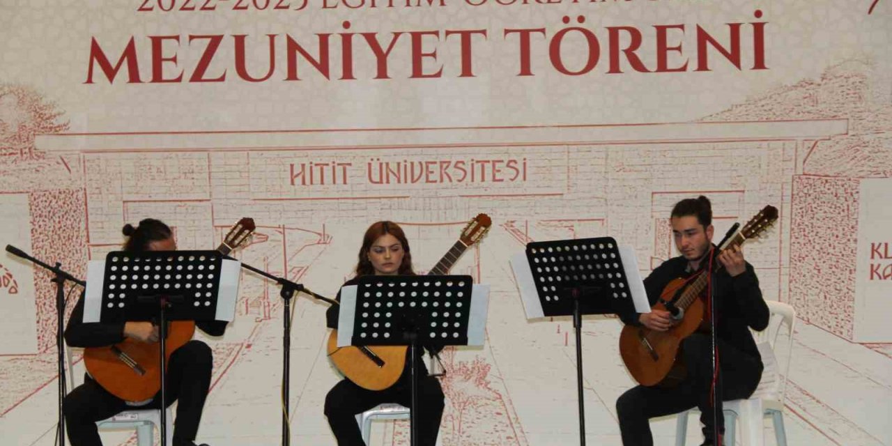 Hitit Üniversitesi Tıp Fakültesi ilk mezunlarını verdi