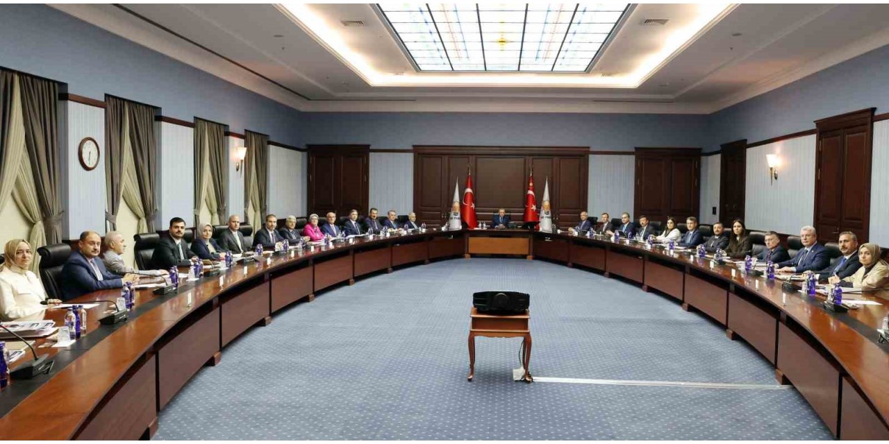 AK Parti MYK toplantısı yapıldı