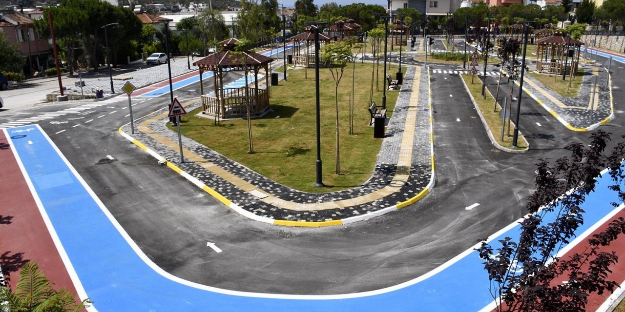 Kuşadalı minikler Trafik Eğitim Parkı’na kavuşuyor