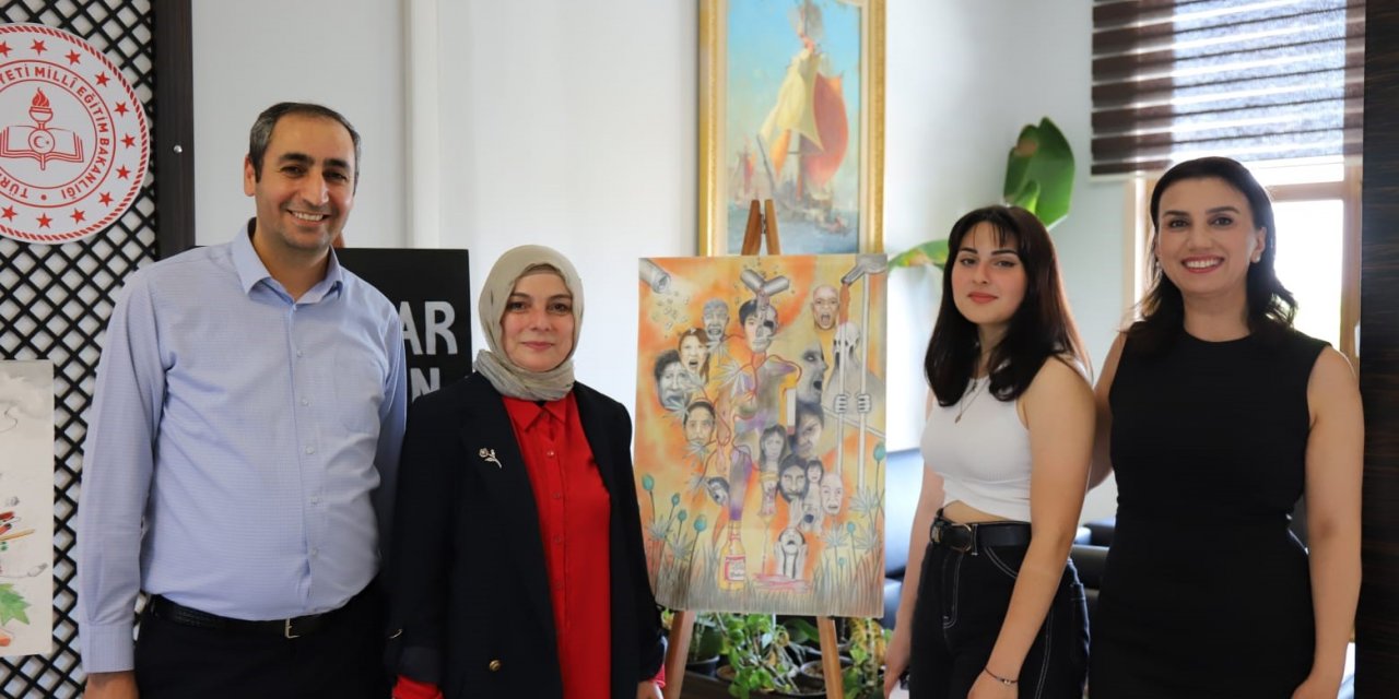 Lise öğrencileri “farkındalık oluşturan yarışma” için tasarladı