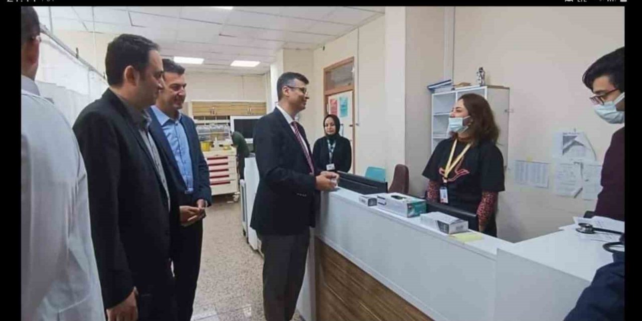 İl Sağlık Müdürü Korkmaz, Bolvadin’deki Devlet Hastanesi’nde hastaların sorunlarını dinledi