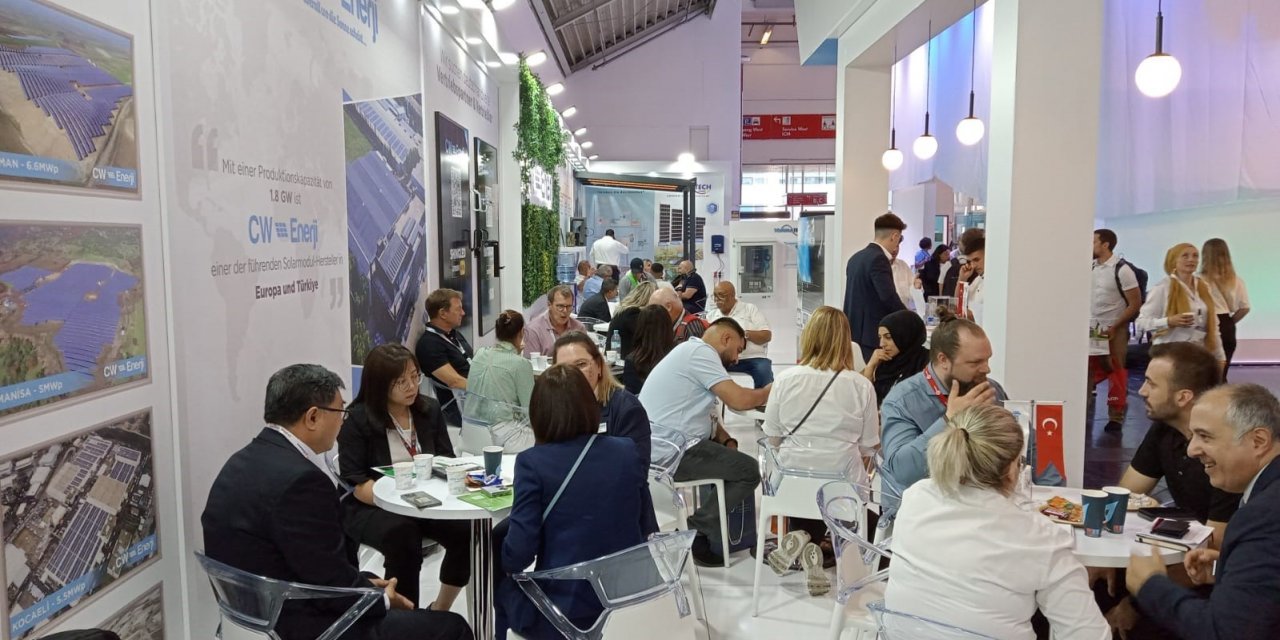 CW Enerji’ye Intersolar Europe Fuarı’nda yoğun ilgi