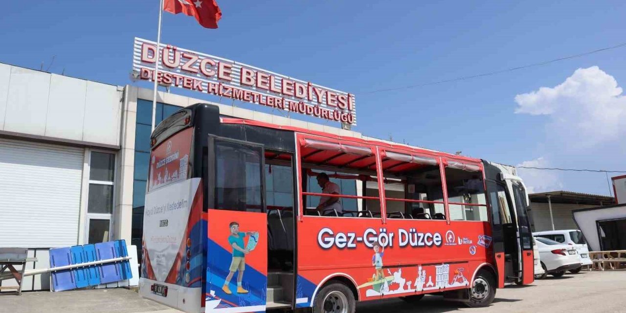 Gez-gör Düzce tur otobüsü hazır