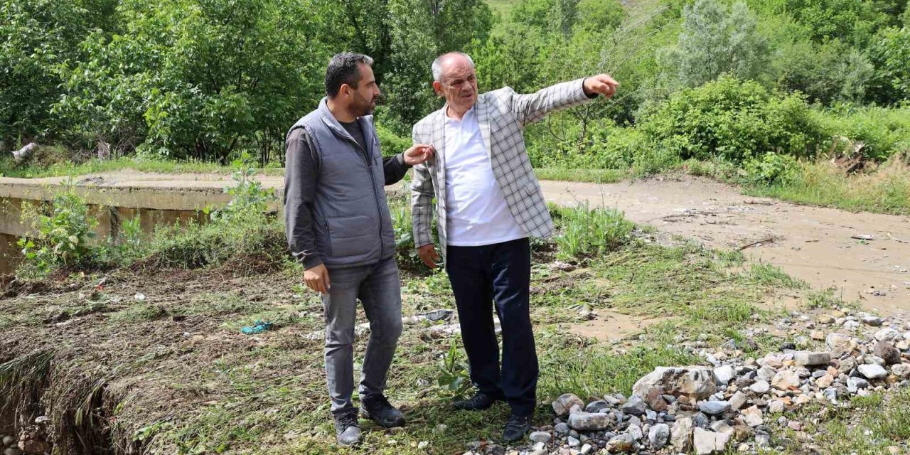 Yahyalı’da sel ve taşkınları çözmek için çalışmalar başladı