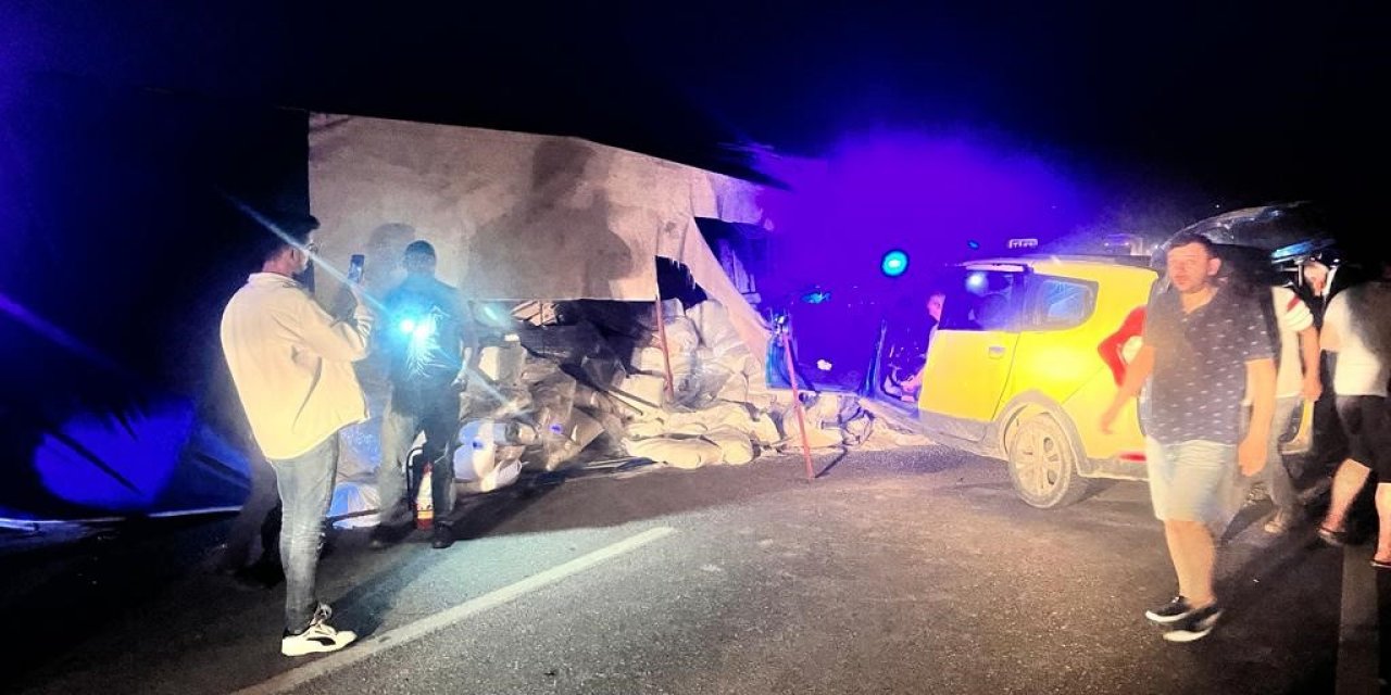 Bursa yolunda feci kaza: 1 ölü, 2 yaralı