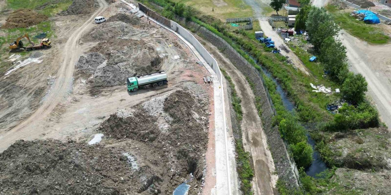 Fatsa Millet Bahçesi inşaatı devam ediyor