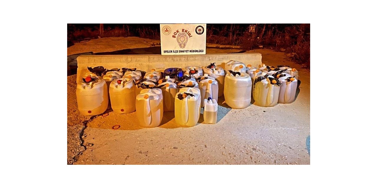 Yarım ton kaçak akaryakıt ele geçirildi