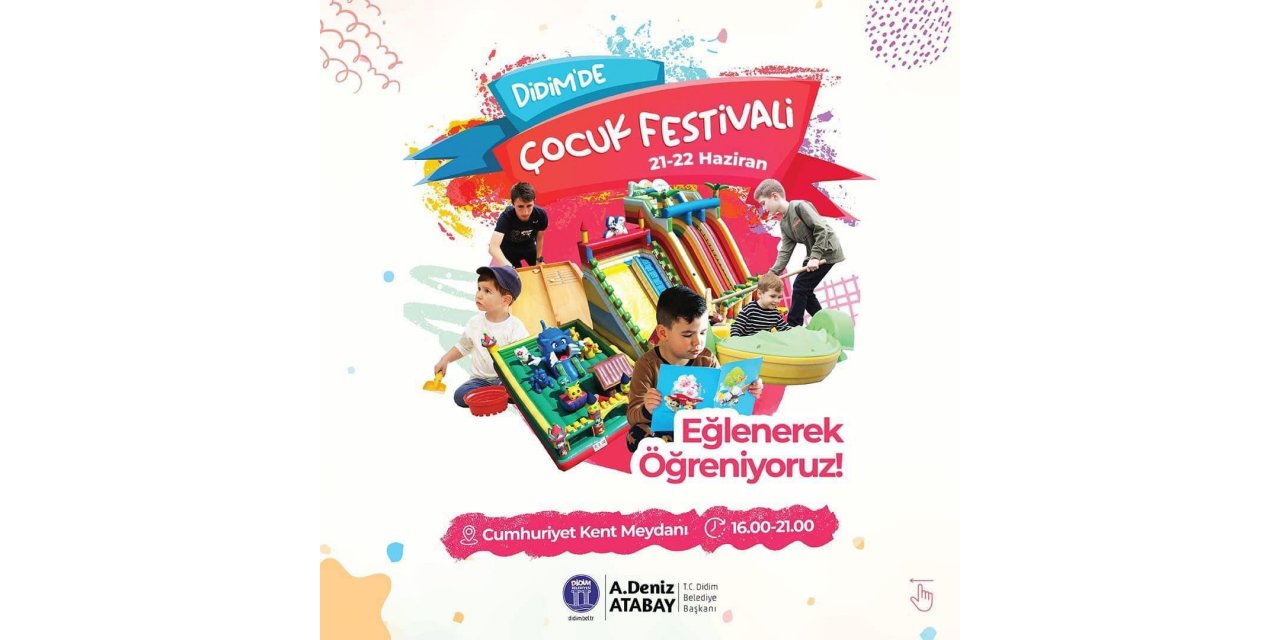 Didimli çocuklar festivalde buluşacak