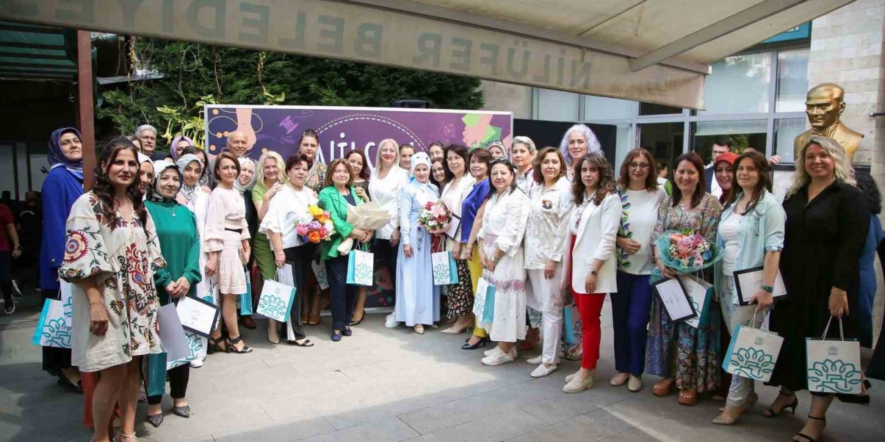 NİLSEM kursiyerlerinin eserleri göz kamaştırdı