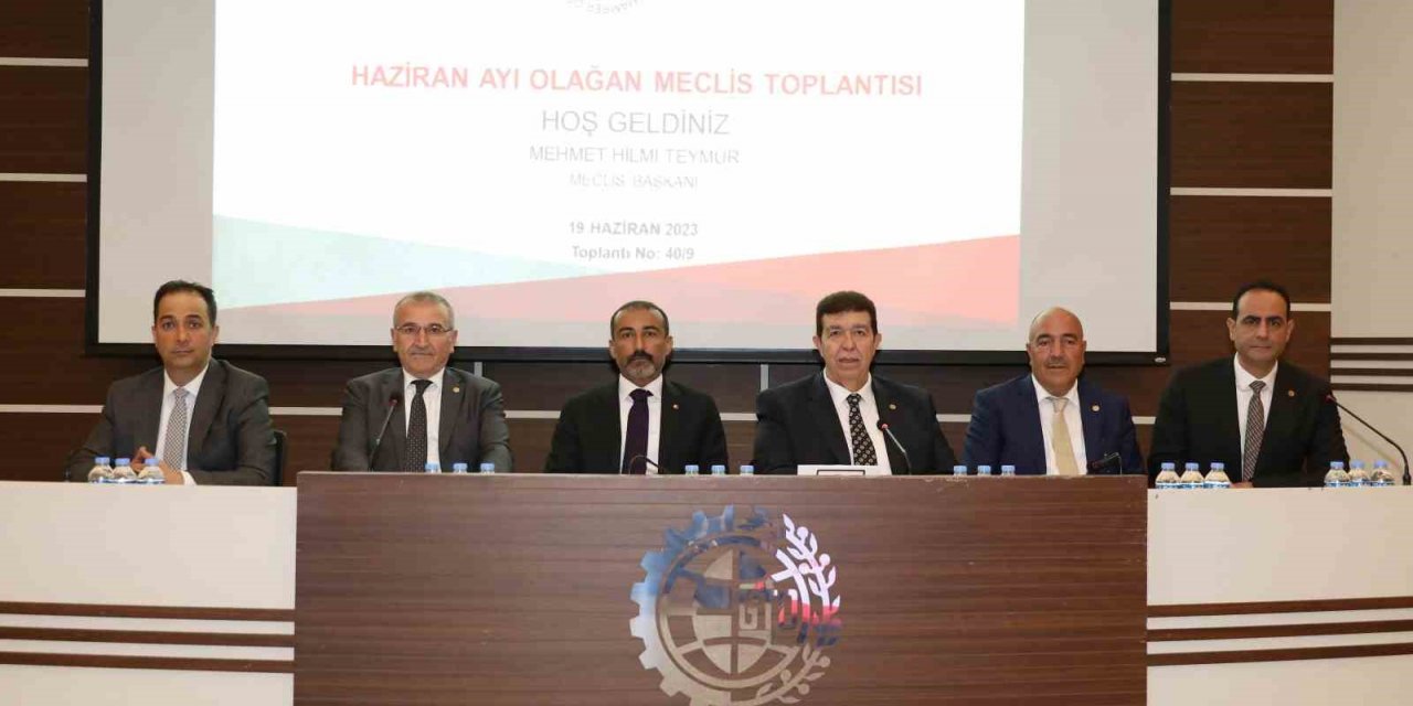 GTO Haziran ayı meclis toplantısı yapıldı