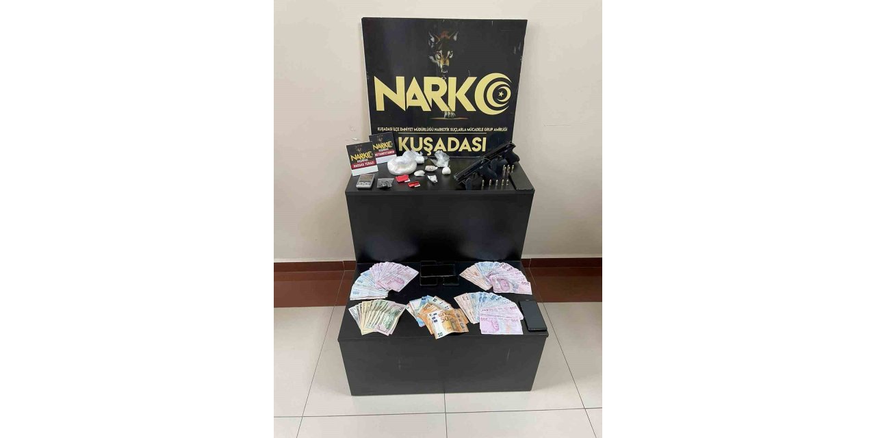Kuşadası’nda uyuşturucu operasyonu: 4 gözaltı