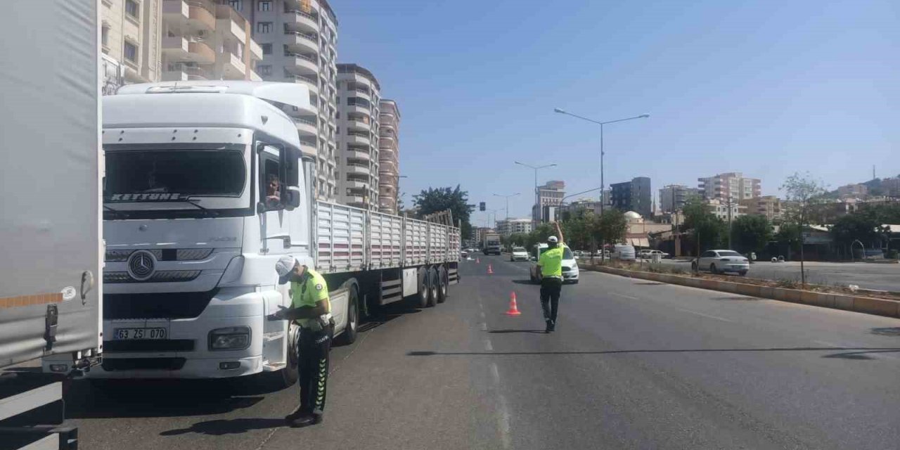 Ağır taşıtlara ceza yağdı