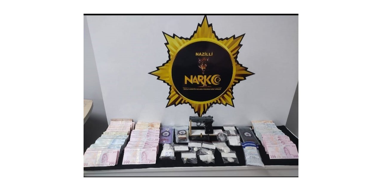 Nazilli’de 3 zehir taciri yakalandı