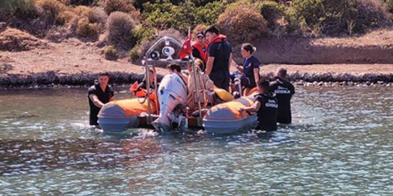 Sahil Güvenlikten Marmaris ve Bodrum’da tıbbi tahliye