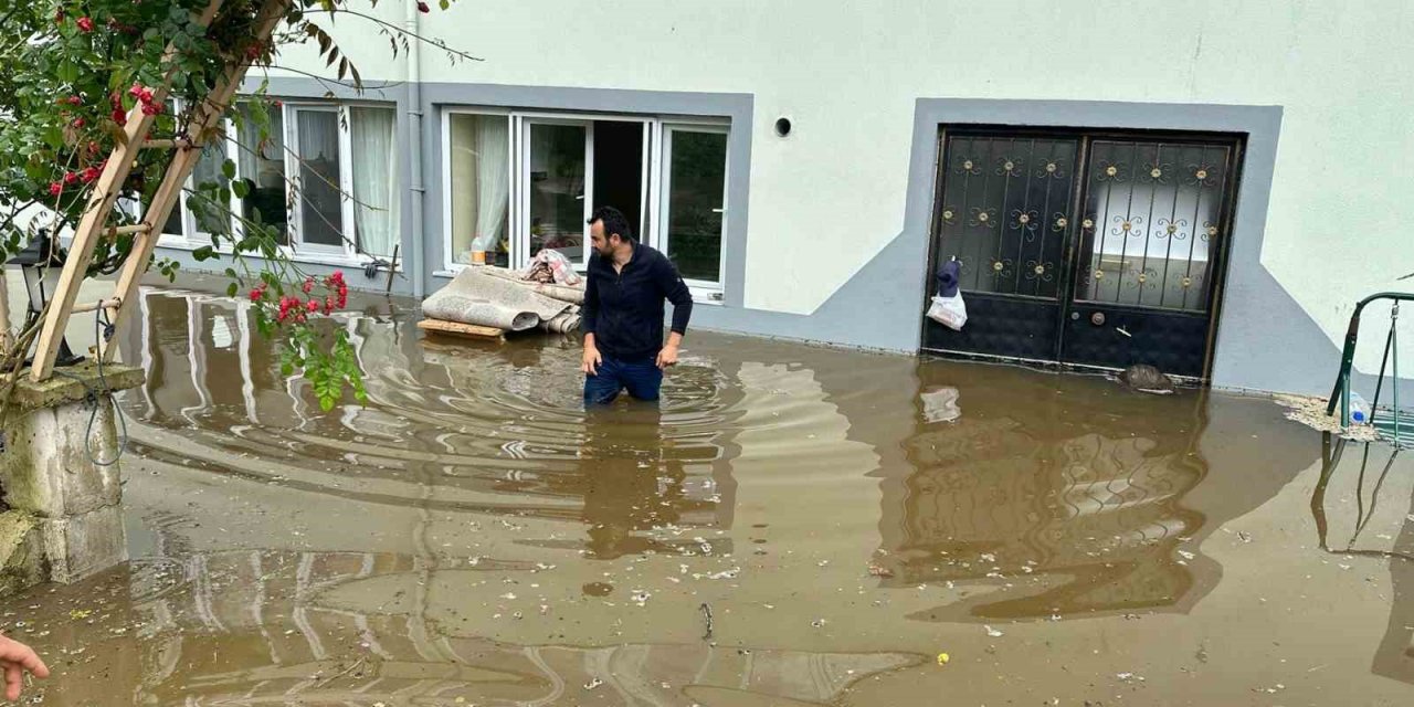 Ordu’da sel: Evler ve tarım arazileri sular altında kaldı