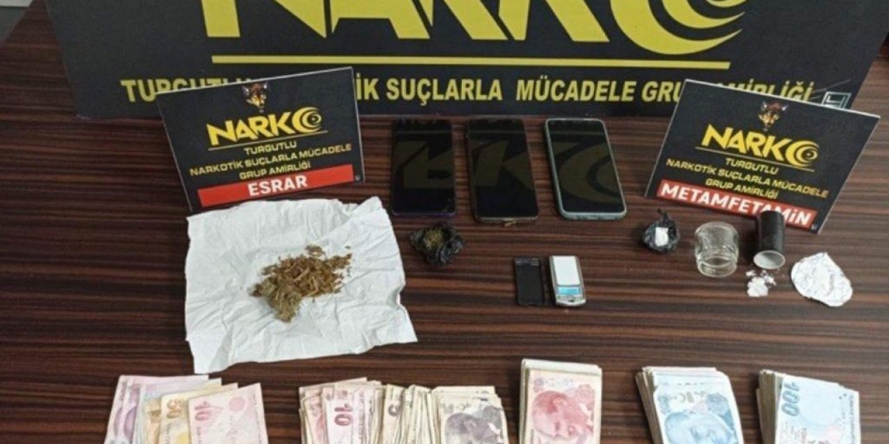 Manisa Emniyeti’nden 3 ilçede uyuşturucu operasyonu