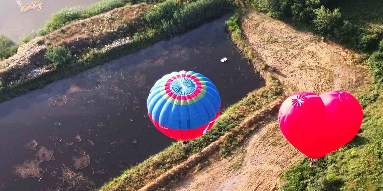 Kapadokya’dan ilham aldılar, balon festivali yaptılar