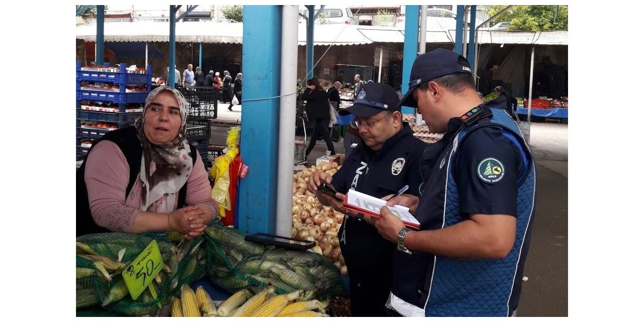 Kurban Bayramı öncesinde pazarda denetim