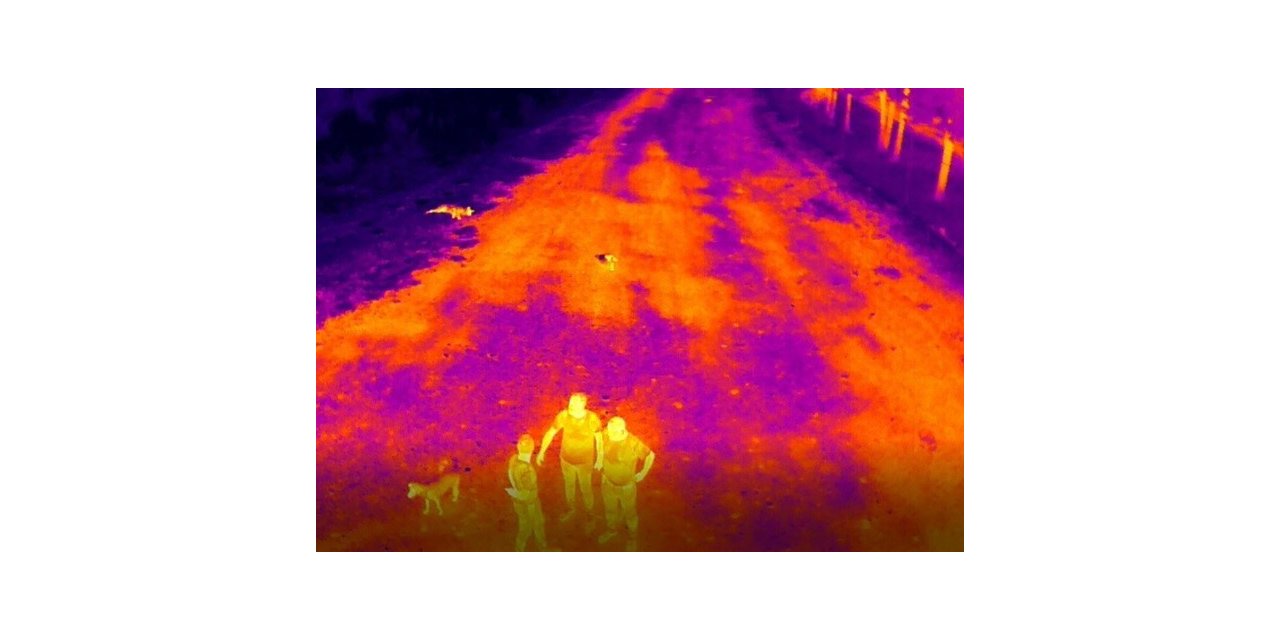 Antik kentte kaçak kazılara gece görüşlü termal drone ile önlem