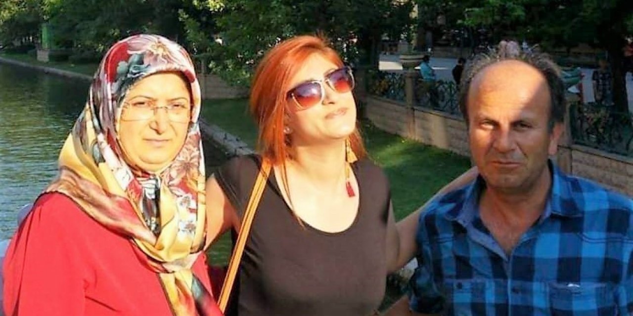 Takla atan araçta anne öldü, baba ile kızı yaralandı