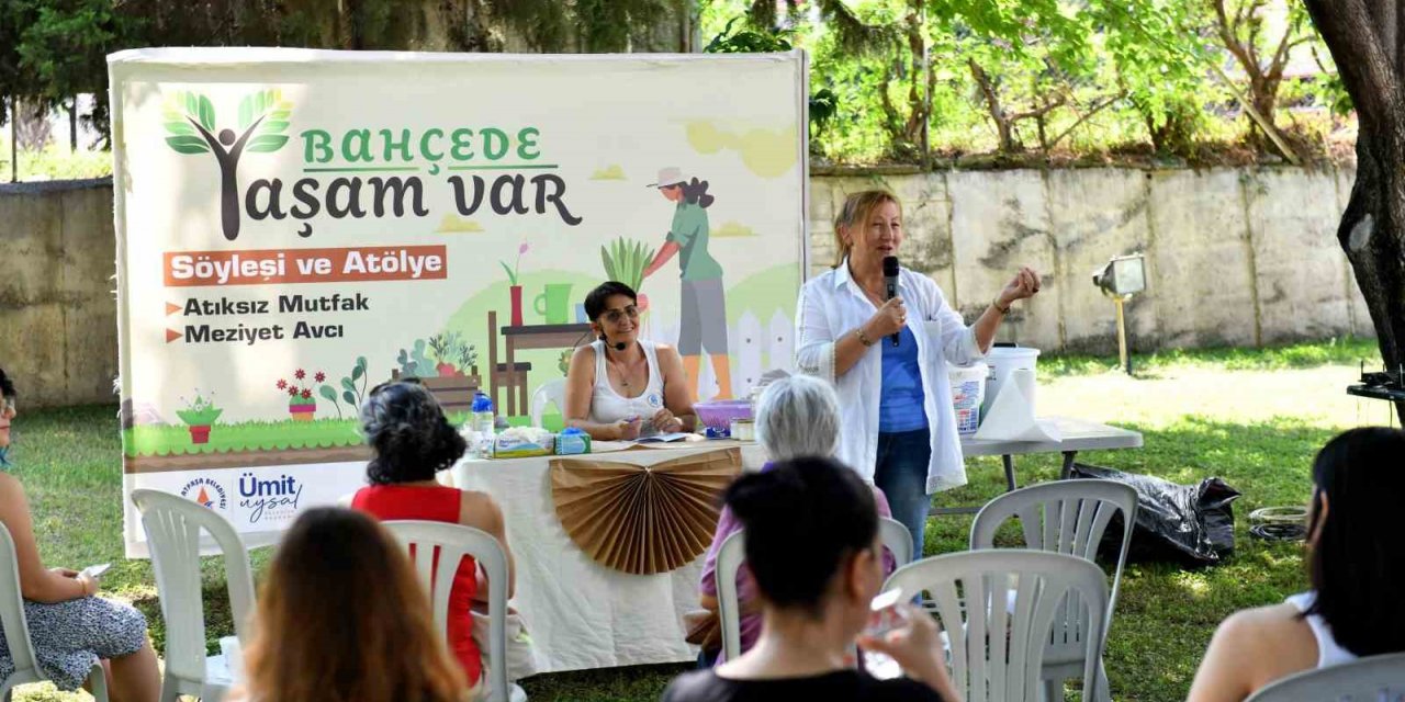 Muratpaşa’da ‘Bahçede Yaşam Var’ etkinliği