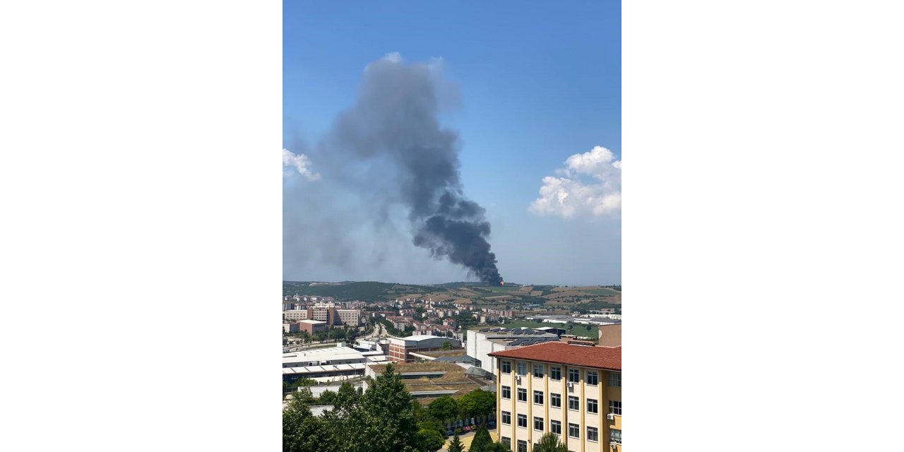 Bursa’da fabrika yangını