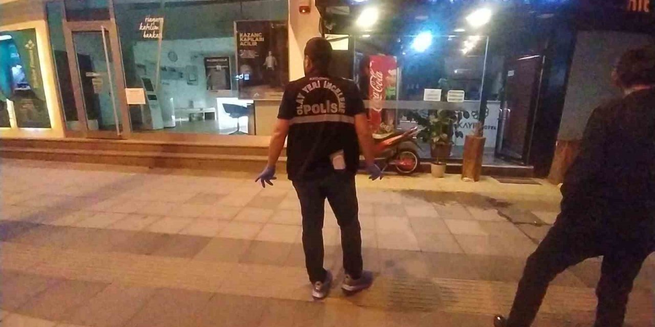 Alacak verecek tartılmasında kan aktı: 1 yaralı