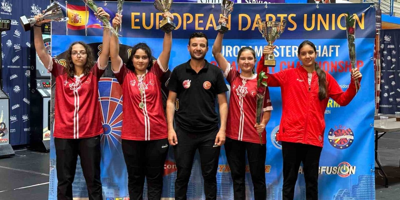 Milli dartçılar Avrupa şampiyonu oldu