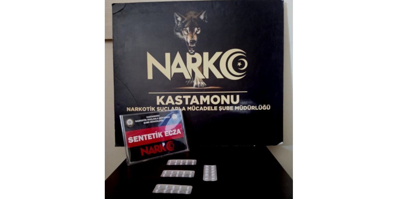 Reçeteyle aldığı sentetik ecza hapları satan şahıs tutuklandı