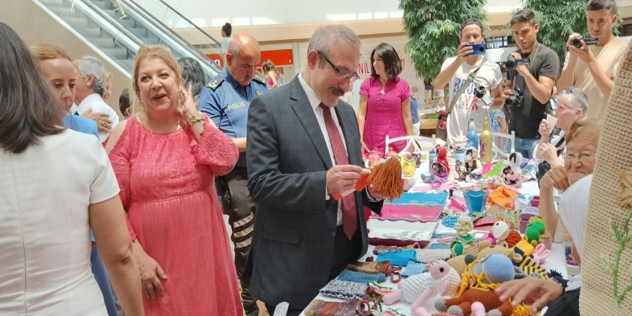 Fethiye’de huzurevi sakinleri hünerlerini sergiledi