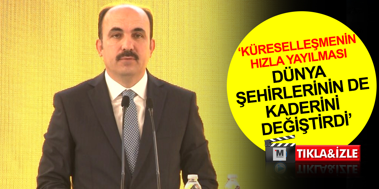 Konya BB Başkanı Altay Trabzon’da Afetlere Karşı Dirençlilik Zirvesine katıldı