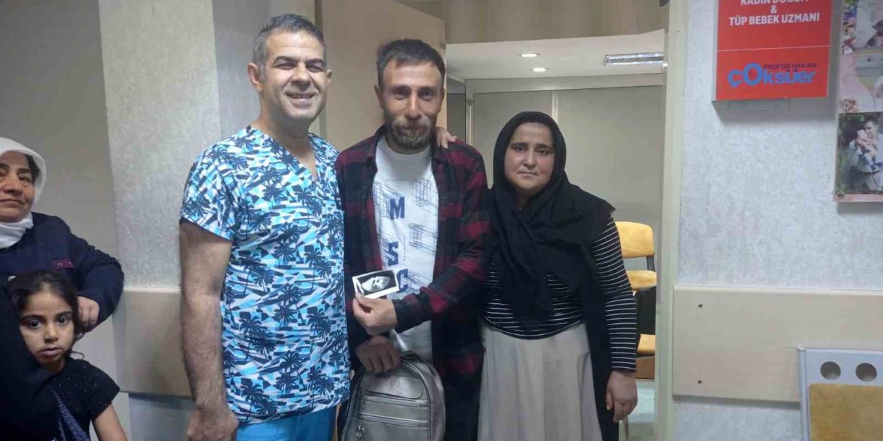 8 yıllık evli çift PRP tedavisiyle gebelik kesesini gördü