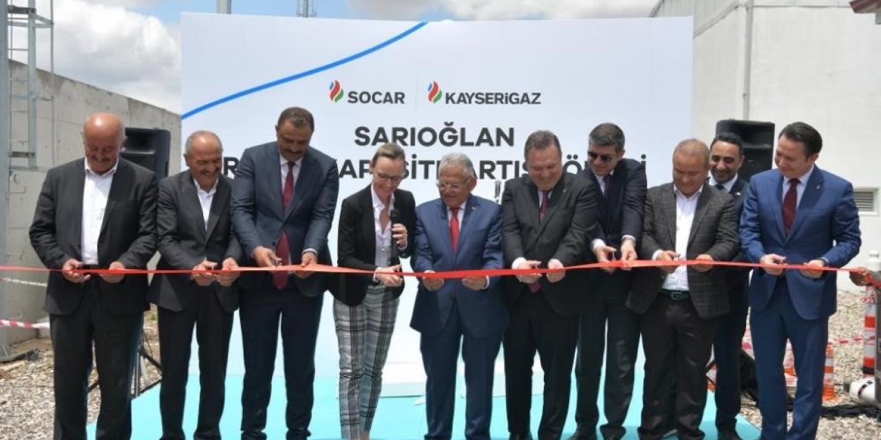 Kayserigaz, Sarıoğlan RMS-A Kapasite Artış Töreni gerçekleştirdi