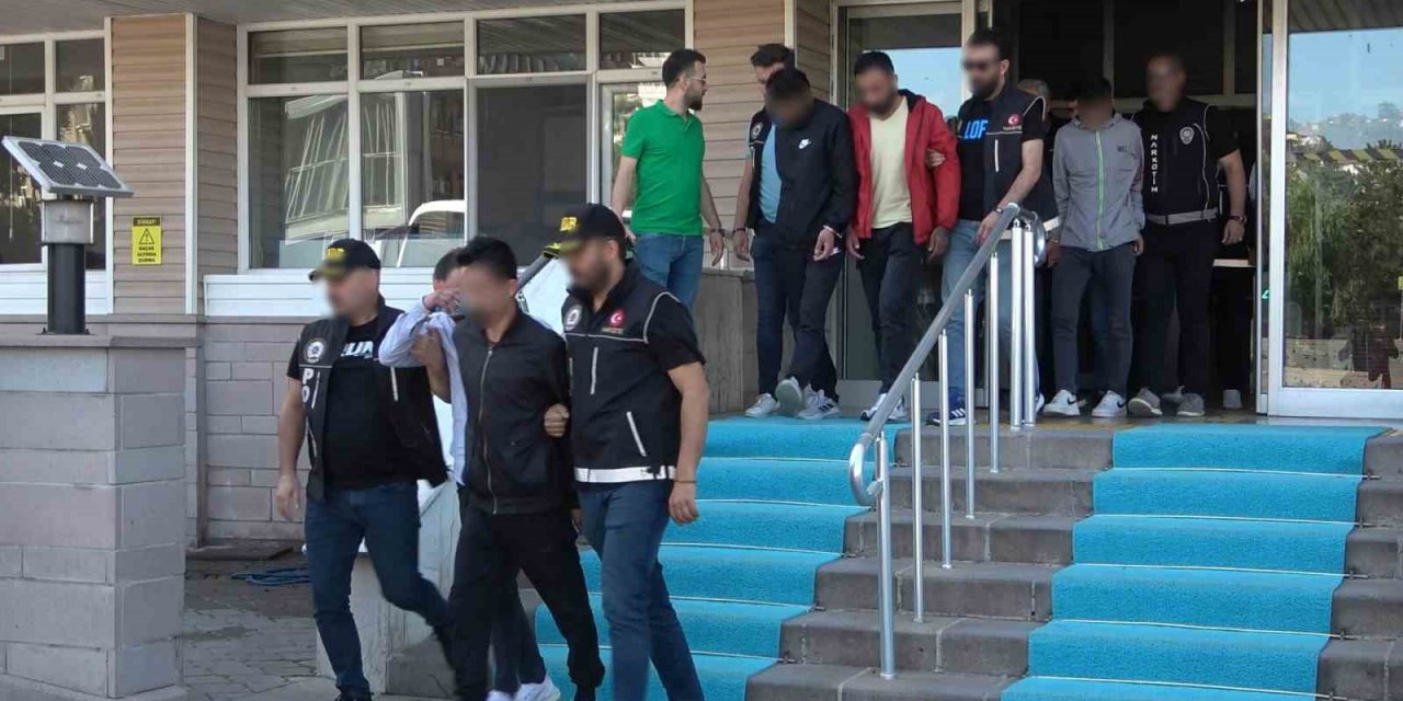 Kırıkkale’de "Dayı-1" uyuşturucu operasyonu: 11 tutuklama