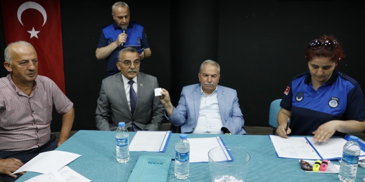 Kışla Pazarı için kuralar çekildi