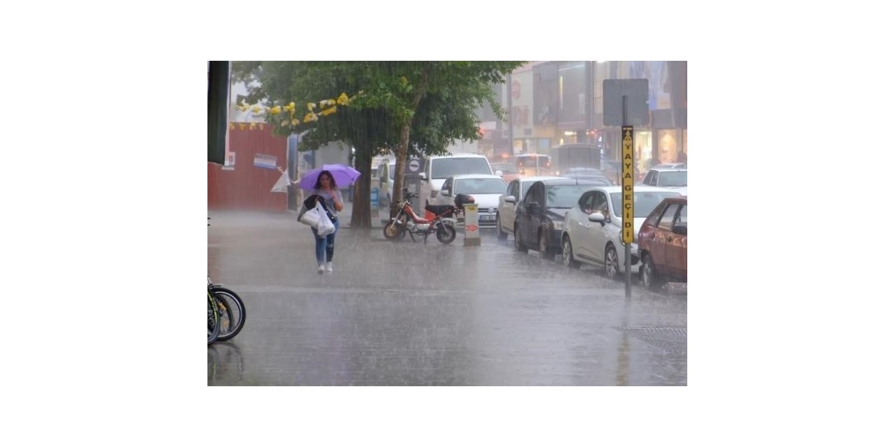 Gök gürültülü sağanak yağış uyarısı