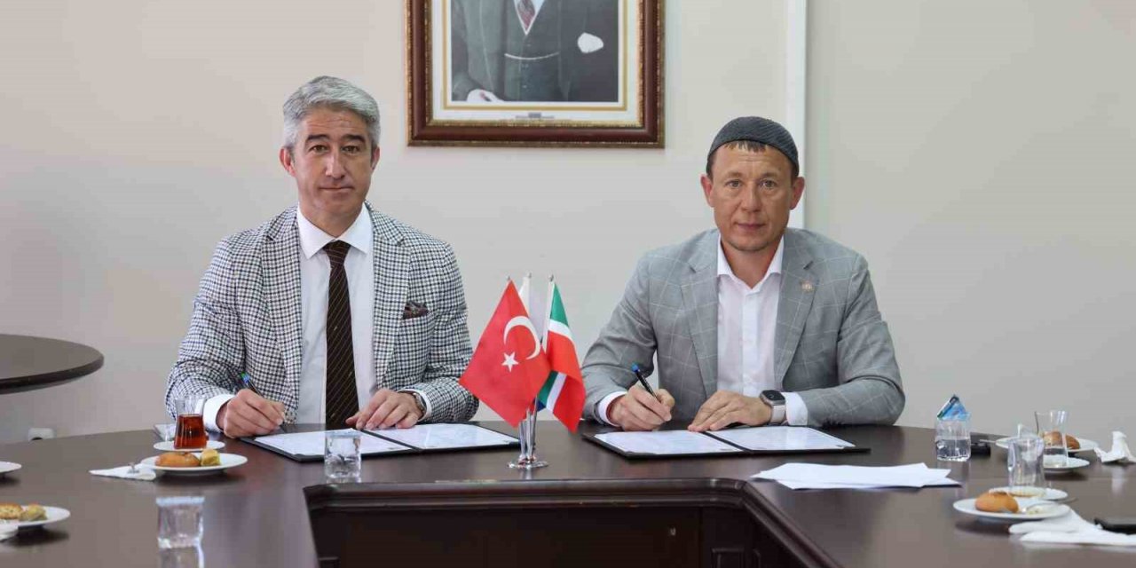 Marmaris kardeş şehri Nijnekamsk ile iş birliği protokolü imzaladı