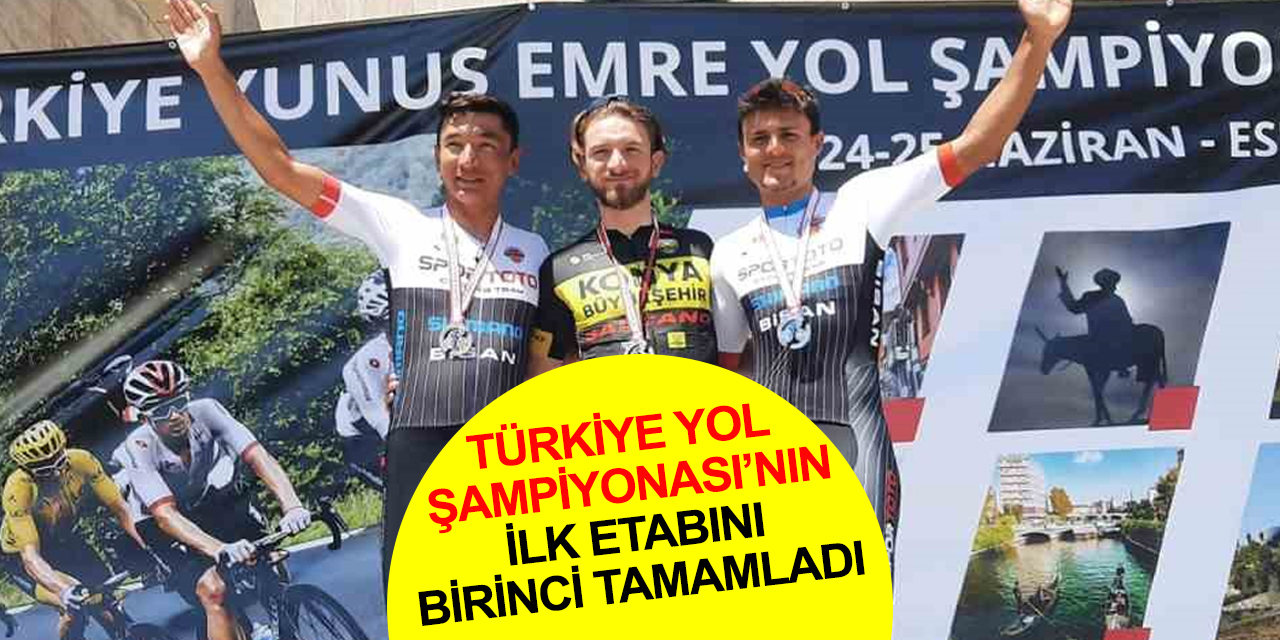 Konya Büyükşehir Belediyespor Kulübü sporcusu Burak Abay şampiyonada birinci oldu