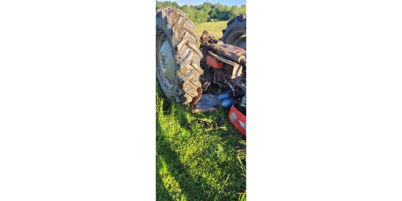 Traktörün altında kalan yaşlı adam hayatını kaybetti