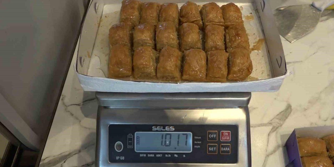 Baklava yerine şerbete para vermeyin
