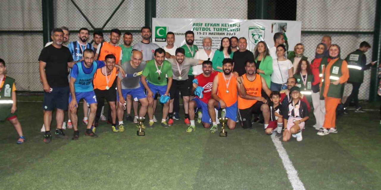 Arif Efkan Ketenci anısına futbol turnuvası düzenlendi