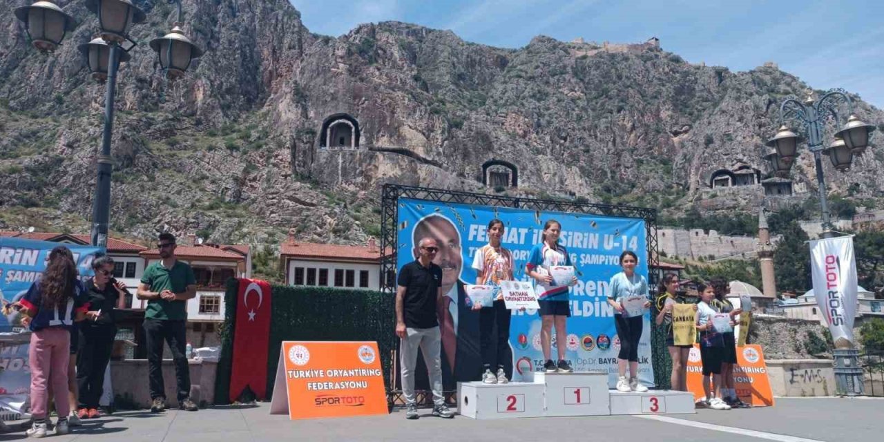 Oryantiringte Türkiye dereceleri geldi