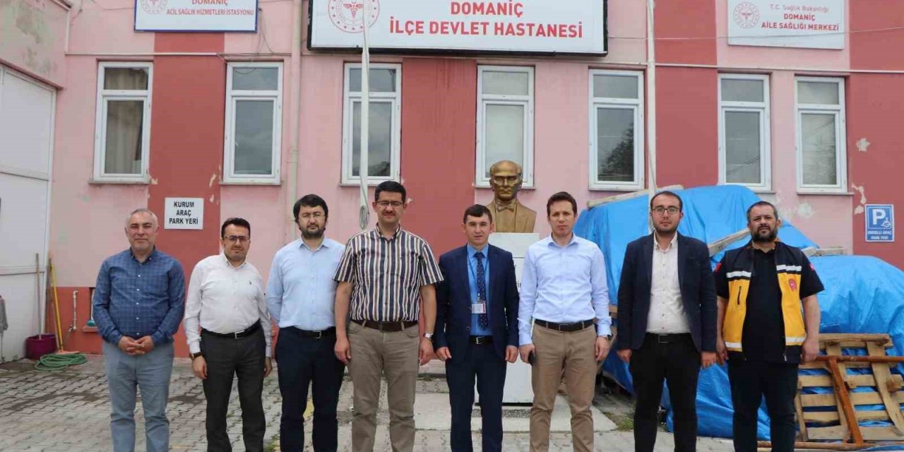Domaniç ilçe sağlık hizmetleri yerinde değerlendirildi
