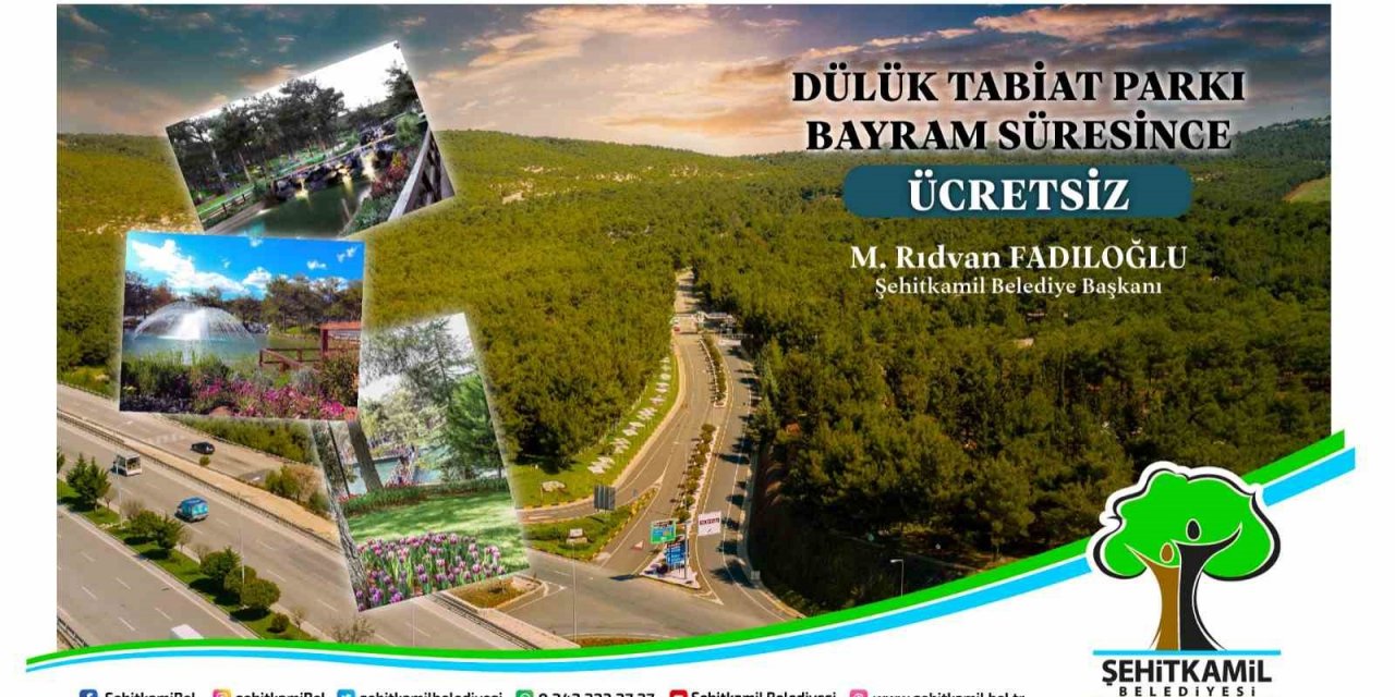 Dülük Tabiat Parkı, bayram süresince ücretsiz olacak