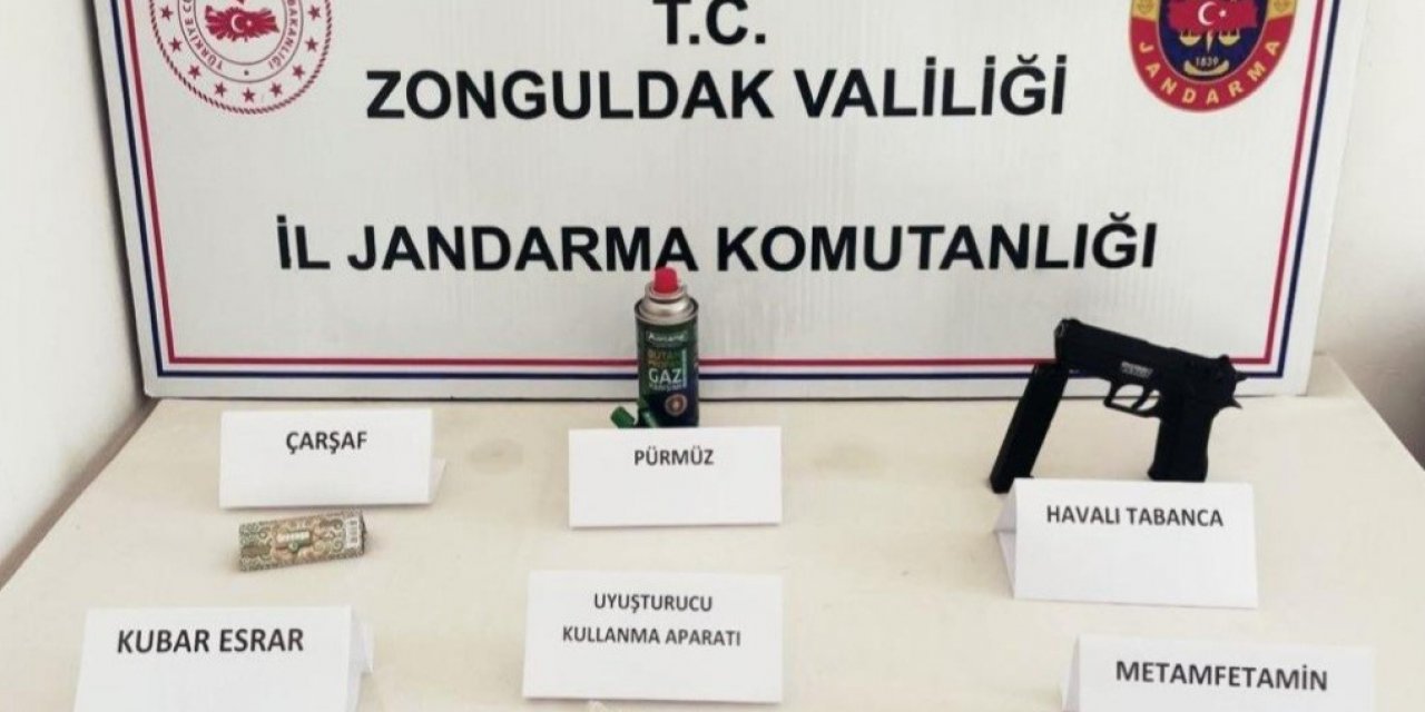 Zonguldak’ta uyuşturucu operasyonu