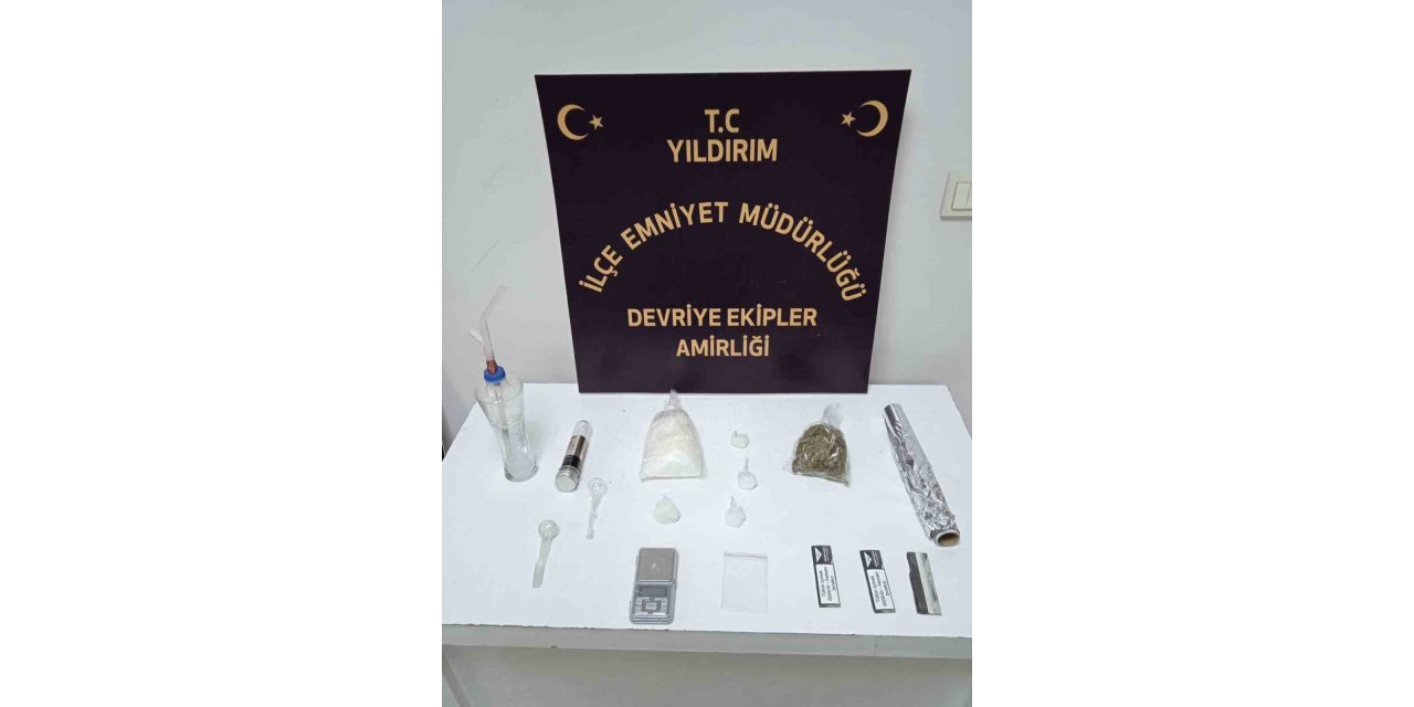 Bursa’da uyuşturucu operasyonunda 2 tutuklama