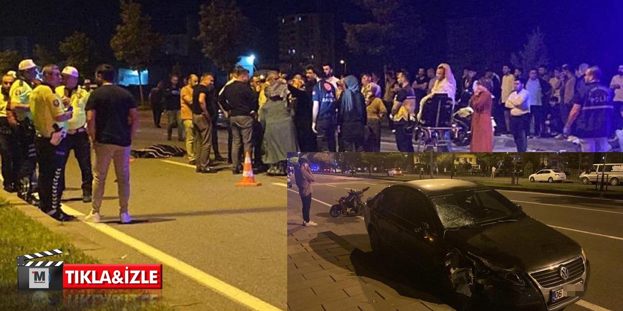 Otomobil scootera çarptı! 14 yaşındaki Akif Zengin hayatını kaybetti