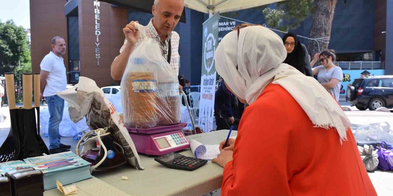 Yıldırım’da atıklar hediyeye dönüştü