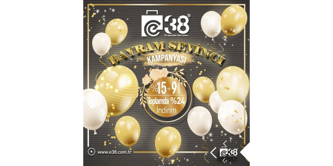 Büyükşehir e-38’de “bayram sevinci” kampanyası