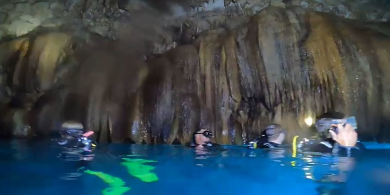 Antalya’da turistlerin yeni cazibesi noktası dünyaca ünlü falezlerin mağaraları